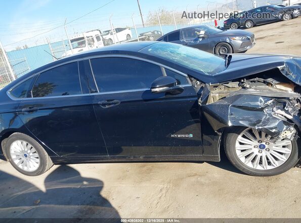 3FA6P0LU9GR329039 2016 FORD FUSION HYBRID Black სალონის 360-გრადუსიანი ხედი