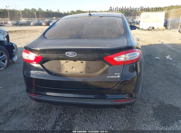 3FA6P0LU9GR389080 2016 FORD FUSION HYBRID Black 