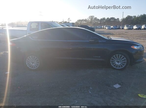 3FA6P0LU9GR389080 2016 FORD FUSION HYBRID Black Widok wnętrza 360 stopni