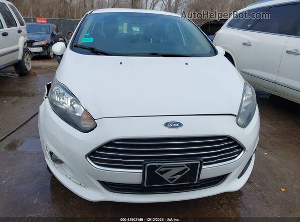 3FADP4BJ0KM137570 2019 FORD FIESTA White Սարքավորումների վահանակի տեսք