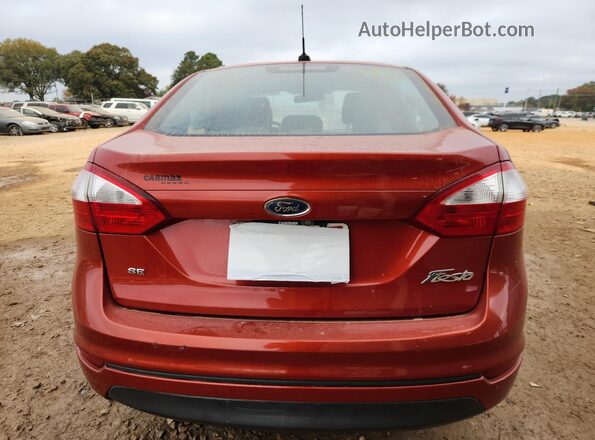 3FADP4BJ1JM131596 2018 FORD FIESTA Orange 
