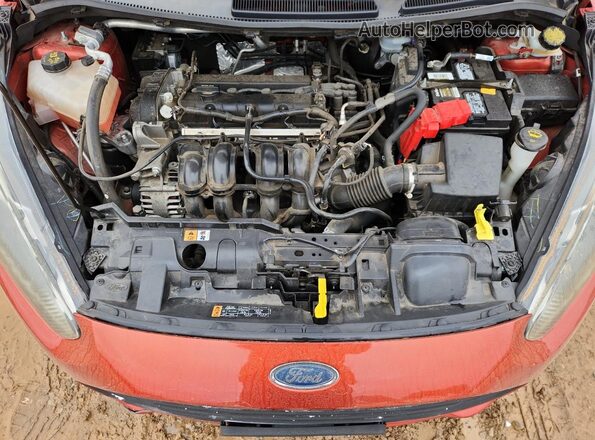 3FADP4BJ1JM131596 2018 FORD FIESTA Orange 