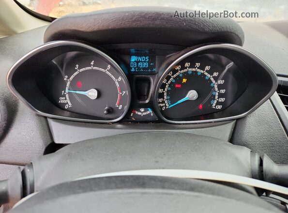 3FADP4BJ1JM131596 2018 FORD FIESTA Orange 