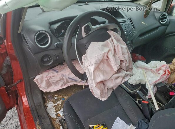 3FADP4BJ2JM123118 2018 FORD FIESTA Red 
