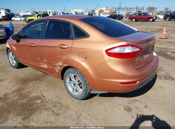3FADP4BJ3HM122361 2017 FORD FIESTA Orange Tył lewy