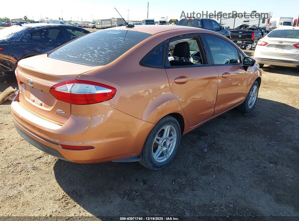 3FADP4BJ3HM122361 2017 FORD FIESTA Orange Tył prawy