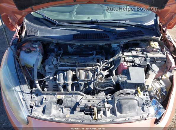 3FADP4BJ3HM122361 2017 FORD FIESTA Orange Widok z tyłu
