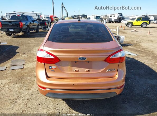 3FADP4BJ3HM122361 2017 FORD FIESTA Orange 