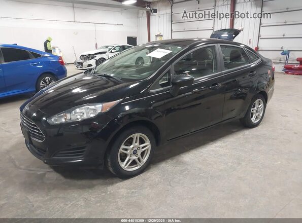 3FADP4BJ3JM138775 2018 FORD FIESTA Black Առջևի ձախ երեք քառորդ տեսարան