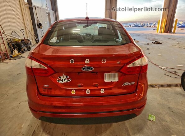 3FADP4BJ4JM104618 2018 FORD FIESTA Red 