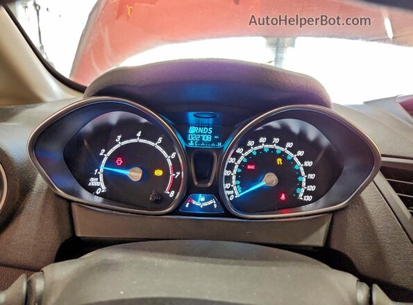 3FADP4BJ4JM104618 2018 FORD FIESTA Red 
