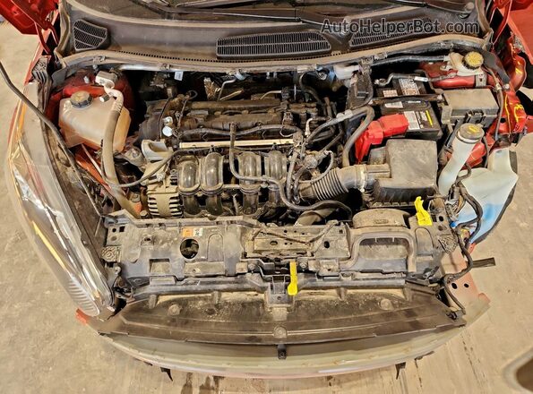 3FADP4BJ4JM104618 2018 FORD FIESTA Red 
