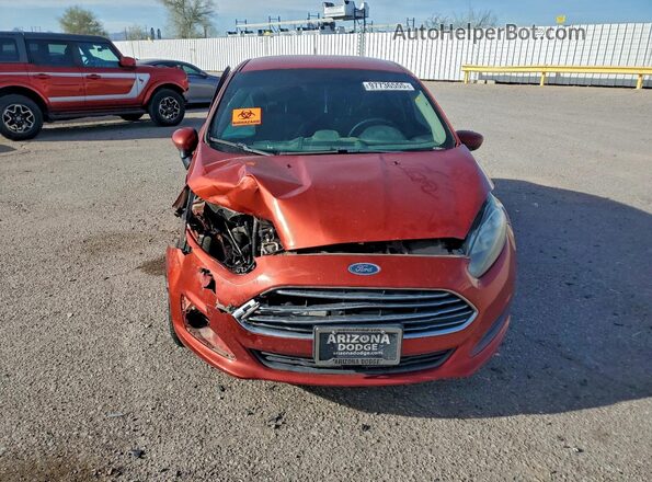 3FADP4BJ4JM144388 2018 FORD FIESTA Orange 
