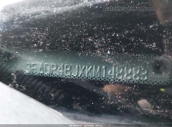 3FADP4BJXKM148883 2019 FORD FIESTA Silver Widok komory silnika