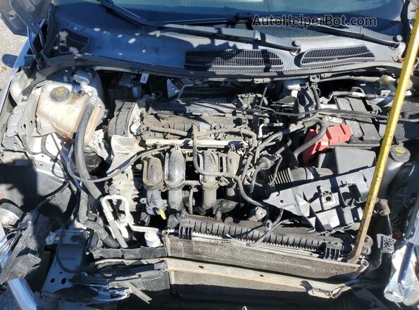 3FADP4EJ4HM139925 2017 FORD FIESTA Серебряный Вид задней части салона