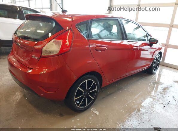 3FADP4EJ4KM159860 2019 FORD FIESTA Red Rear right