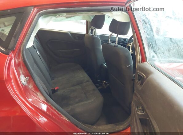 3FADP4EJ4KM159860 2019 FORD FIESTA Red VIN sticker view