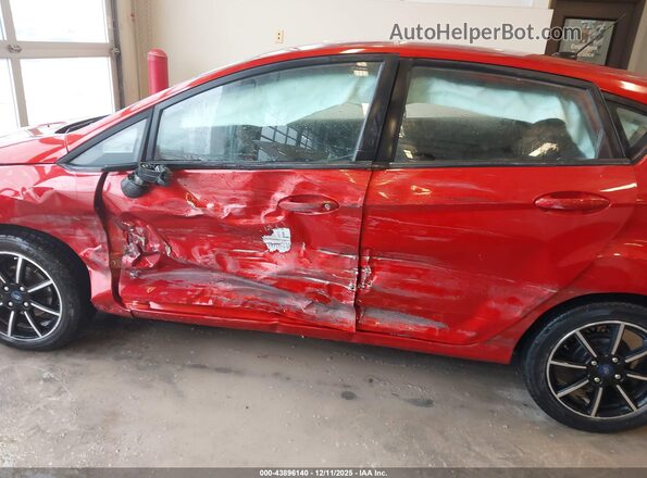 3FADP4EJ4KM159860 2019 FORD FIESTA Red Front view