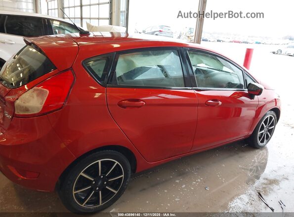 3FADP4EJ4KM159860 2019 FORD FIESTA Red Rear interior view