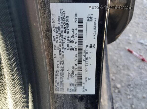 3FADP4EJ8KM163491 2019 FORD FIESTA Black Вид підкапотного простору
