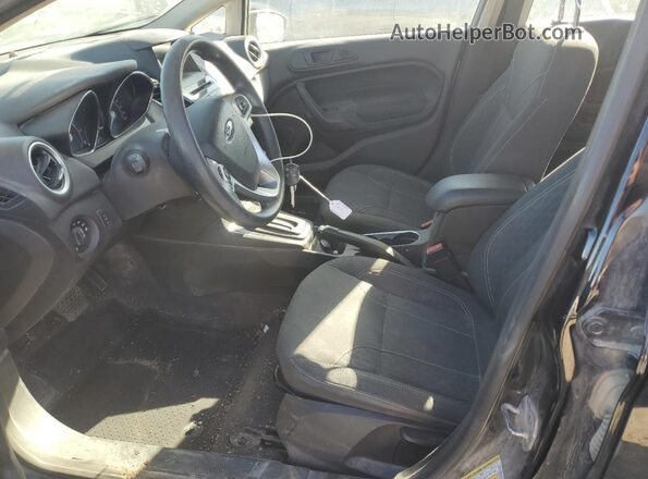 3FADP4EJ8KM163491 2019 FORD FIESTA Black Вид салону спереду