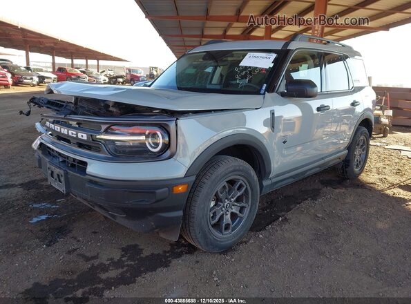 3FMCR9B62PRD23545 2023 FORD BRONCO SPORT Gray წინა მარცხენა ხედი სამი მეოთხედიდან
