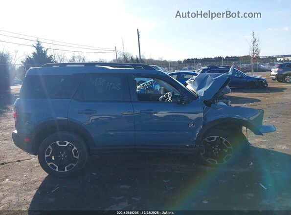 3FMCR9C62PRD64112 2023 FORD BRONCO SPORT Blue Widok wnętrza z tyłu