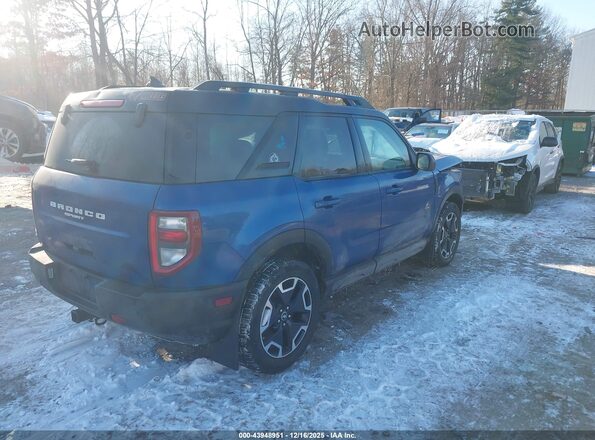 3FMCR9C67PRD21577 2023 FORD BRONCO SPORT Blue Trasero derecho