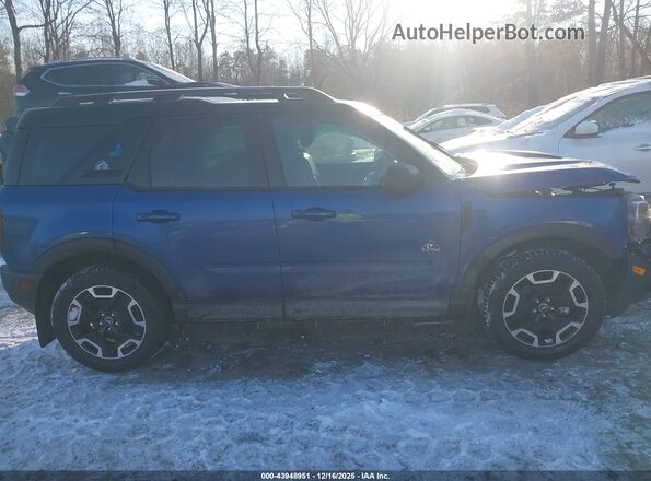 3FMCR9C67PRD21577 2023 FORD BRONCO SPORT Blue Vista del cuadro de instrumentos