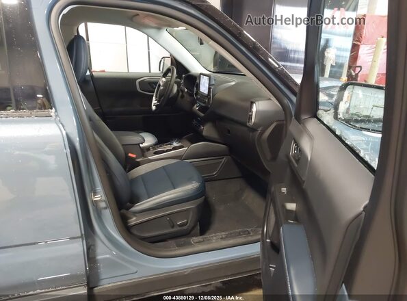3FMCR9C6XRRF35563 2024 FORD BRONCO SPORT Blue Vista interior delantera