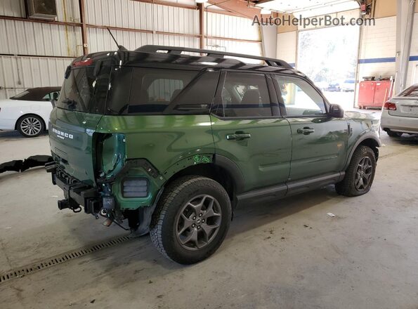 3FMCR9D93RRE26385 2024 FORD BRONCO Green Trasero derecho