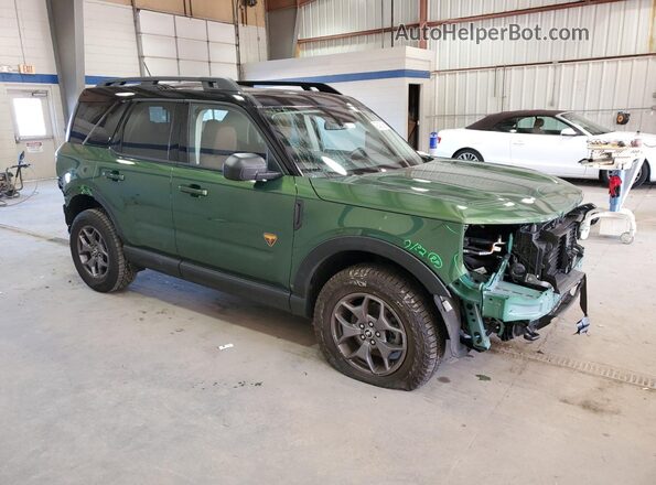 3FMCR9D93RRE26385 2024 FORD BRONCO Green Delantero derecho