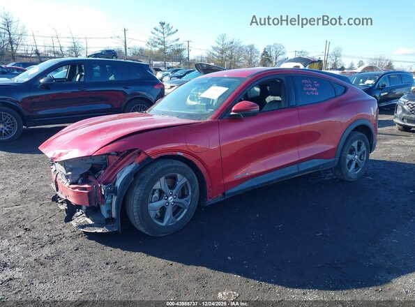 3FMTK1SS8MMA27375 2021 FORD MUSTANG MACH-E Red Front left