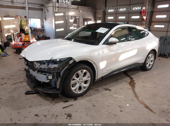 3FMTK3SS2NMA24887 2022 FORD MUSTANG MACH-E PREMI White Передня ліва чверть