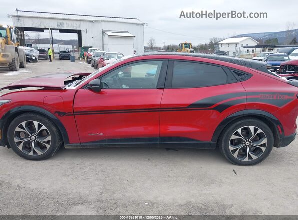 3FMTK3SS3MMA57296 2021 FORD MUSTANG MACH-E PREMI Red სალონის 360-გრადუსიანი ხედი