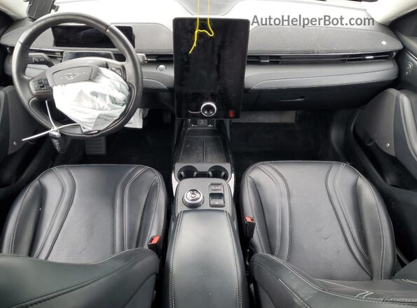 3FMTK3SS6MMA54344 2021 FORD MUSTANG MACH-E PREMI Серый Вид панели приборов