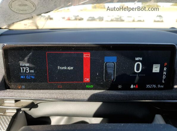 3FMTK3SU4MMA66252 2021 FORD MUSTANG MACH-E PREMI Black Вид щитка приладів