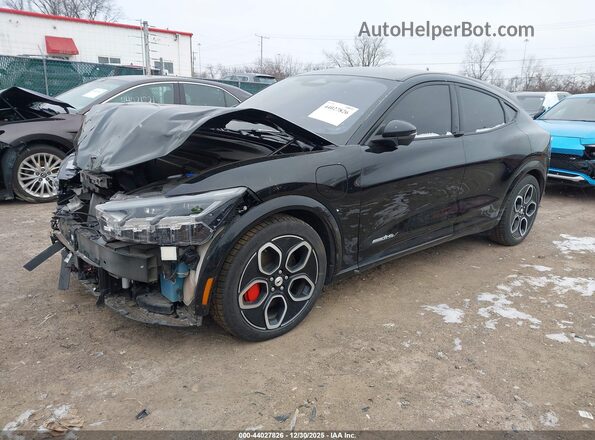 3FMTK4SE7PMA44958 2023 FORD MUSTANG MACH-E Black Przód lewy