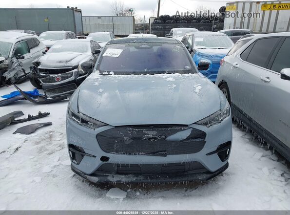 3FMTK4SX6RMA52599 2024 FORD MUSTANG MACH-E Gray Առջևի վահանակի տեսք