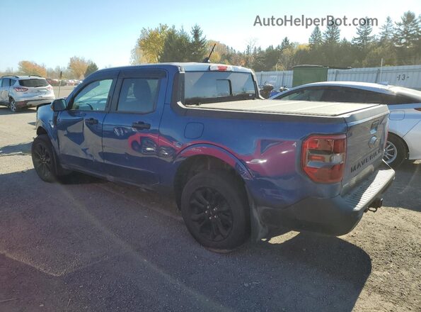 3FTTW8E35PRA70746 2023 FORD MAVERICK Blue Tył lewy