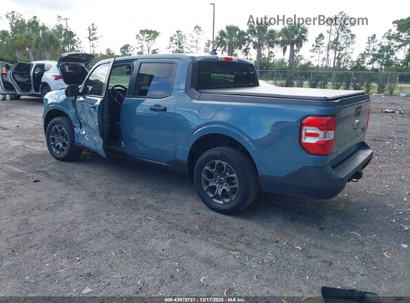 3FTTW8E37NRA28107 2022 FORD MAVERICK Blue Задня ліва чверть