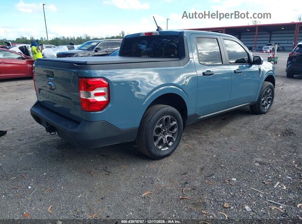 3FTTW8E37NRA28107 2022 FORD MAVERICK Blue Задня права чверть