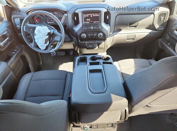 3GCPABEK9RG186731 2024 CHEVROLET SILVERADO Черный Вид панели приборов