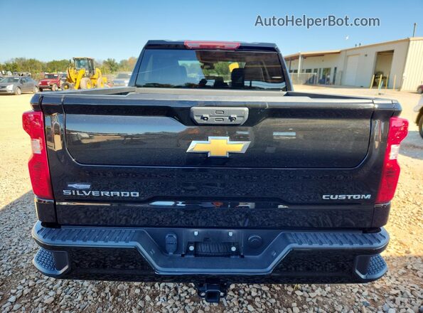 3GCPABEK9RG186731 2024 CHEVROLET SILVERADO Черный Вид сзади