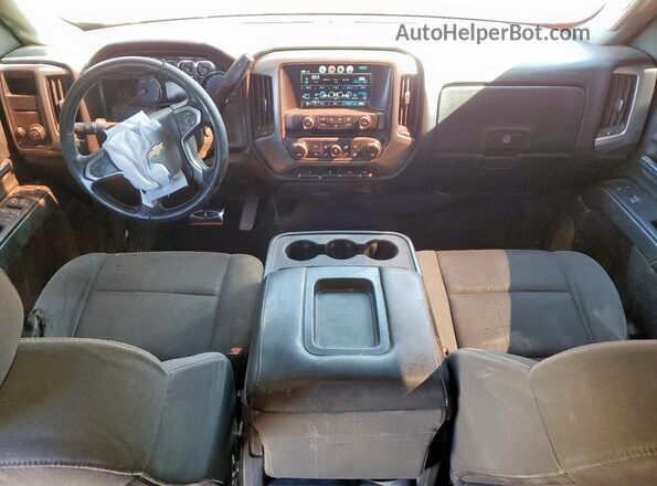 3GCPCREC3JG498866 2018 CHEVROLET SILVERADO Red Dashboard view