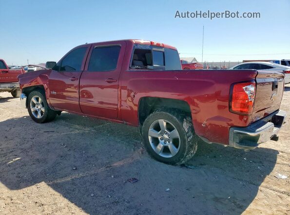 3GCPCREC3JG498866 2018 CHEVROLET SILVERADO Red Rear left