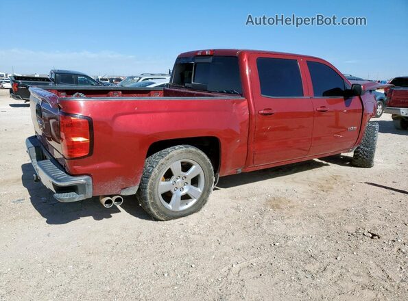 3GCPCREC3JG498866 2018 CHEVROLET SILVERADO Red Rear right