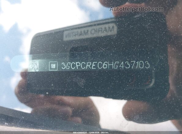 3GCPCREC6HG437103 2017 CHEVROLET SILVERADO Black 