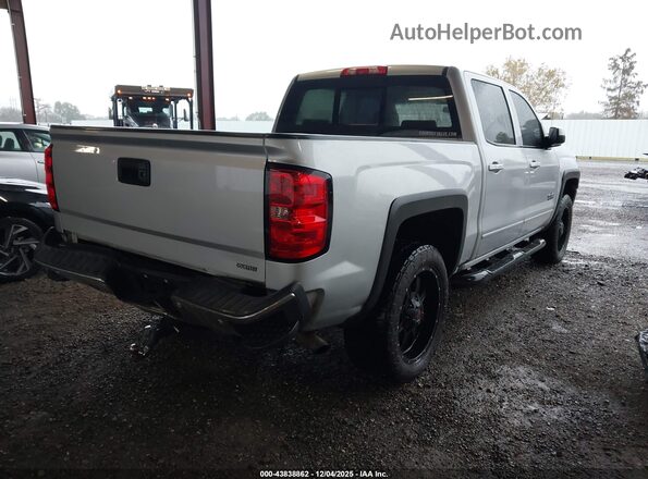 3GCPCREC8GG338488 2016 CHEVROLET SILVERADO Серебряный Задняя правая четверть
