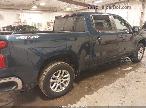 3GCPDKEK7NG520031 2022 CHEVROLET SILVERADO Blue Rear right